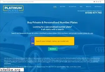 platinumplates.co.uk