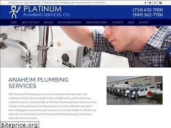platinumplumbers.com