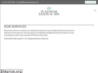 platinumsalonspa.com