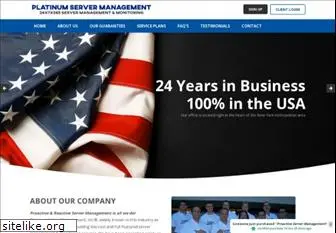 platinumservermanagement.com