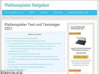 plattenspieler-testsieger.de