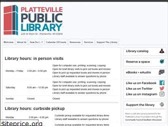 plattevillepubliclibrary.org