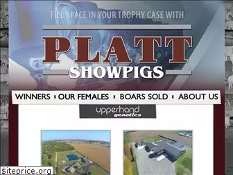 plattshowpigs.com