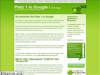 platz-eins-in-google.de