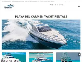 playadelcarmenyachtrentals.com