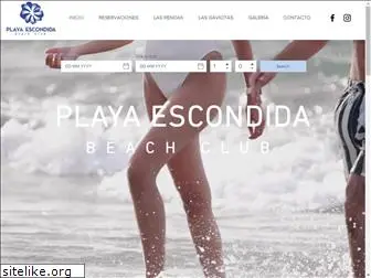 playaescondidabeachclub.com