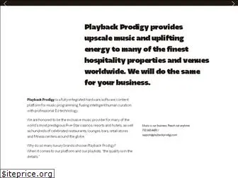 playbackprodigy.com