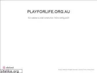 playforlife.org.au