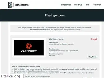 playinger.com