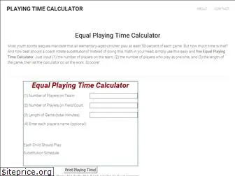 playingtimecalculator.com