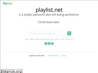 playlist.net