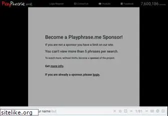 playphrase.me