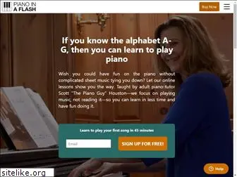 playpianoinaflash.com