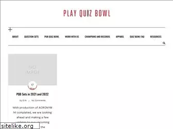 playquizbowl.com