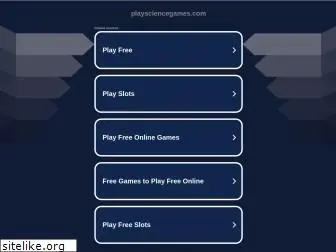 playsciencegames.com