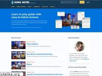 playsongnotes.com