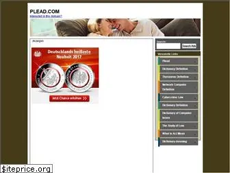 plead.com