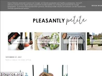 pleasantlypetite.com