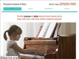 pleasantonacademyofmusic.com