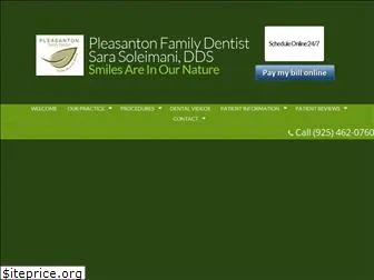 pleasantonfamilydentist.com