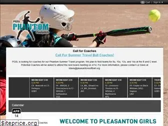 pleasantonsoftball.org