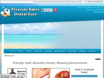 pleasantsmiledentalcare.com