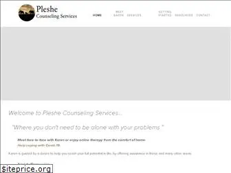 pleshecounselingservices.com