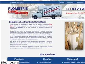 plomberiedenismorin.com