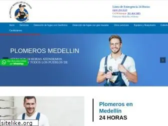 plomerosmedellin24horas.com