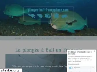 plongee-bali-francophone.com