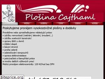 plosinacajthaml.cz