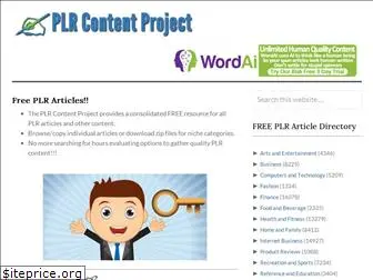 plrcontentproject.com