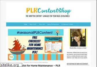 plrcontentshop.com