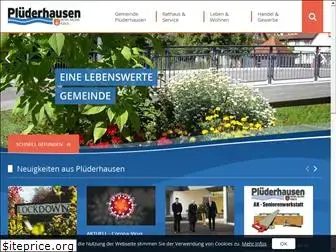 pluederhausen.de