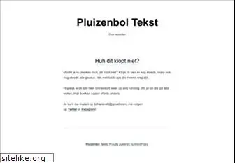 pluizenbol.nl