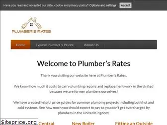 plumbers-rates.com
