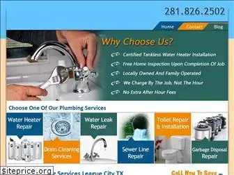 plumbing-leaguecity.com