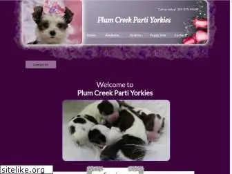 plumcreekpartiyorkies.com