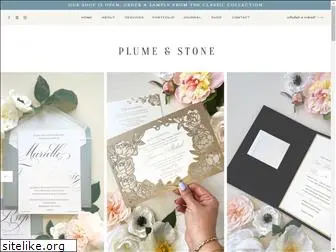 plumeandstone.com