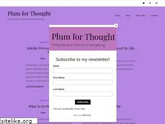 plumforthought.com