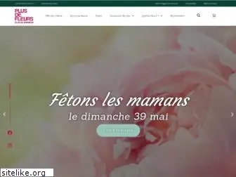 plusdefleurs.com