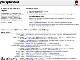 plusplusbot.com