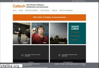 pma.caltech.edu