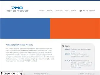 pmafrictionproducts.com