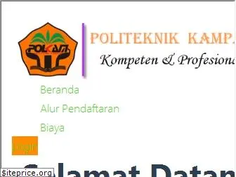 pmb.poltek-kampar.ac.id