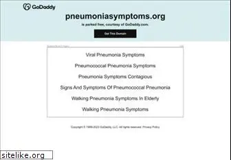 pneumoniasymptoms.org