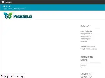 pocistim.si