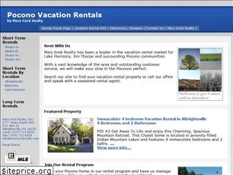 pocono-vacationrentals.com
