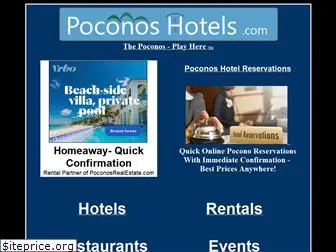 poconoshotels.com