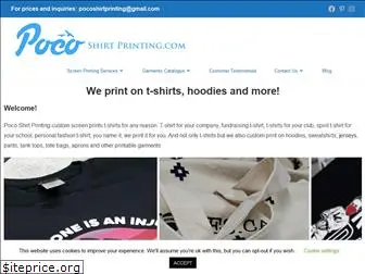 pocoshirtprinting.com